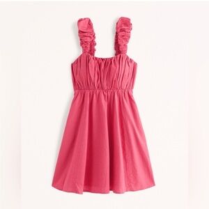 Abercrombie Ruffle Sleeve Dress